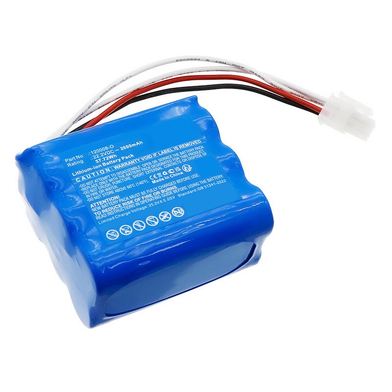 Compatible Equipment battery Ge  for 120008-O 