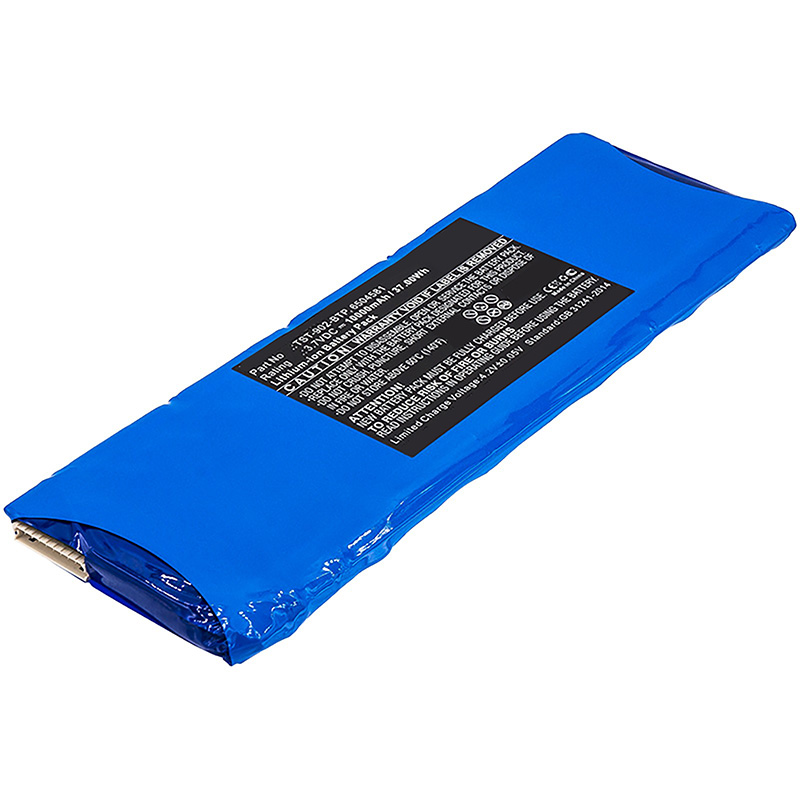 Compatible Equipment battery Crestron  for TST-902-BTP 