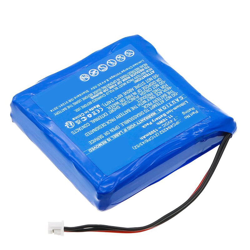 Compatible Equipment battery Medcaptain  for 18650-2S1P 