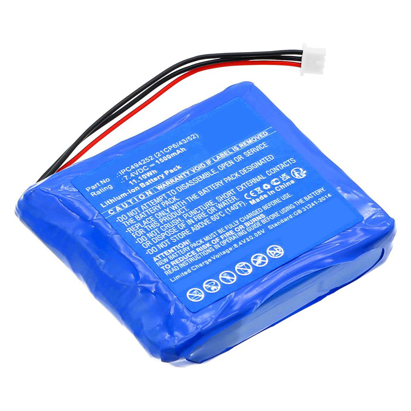 Compatible Equipment battery for Medcaptain TP-20S Compatible Equipment battery Medcaptain for TP-20S