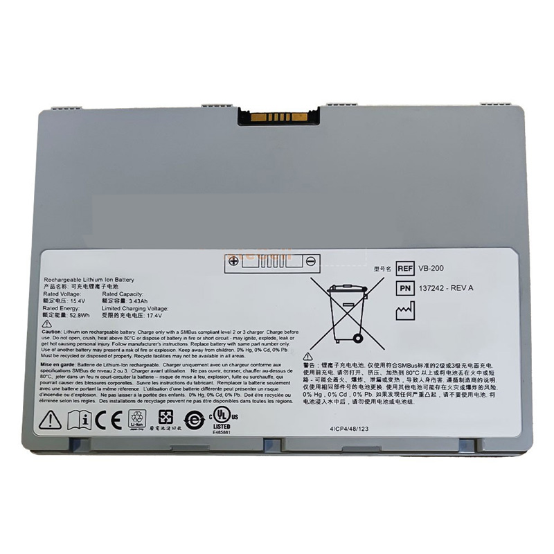 Compatible Equipment battery for Varian 137242-REV A Compatible Equipment battery Varian for 137242-REV A