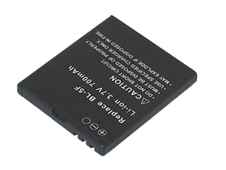 Compatible mobile phone battery for NOKIA BL-5F Compatible mobile phone battery NOKIA for BL-5F