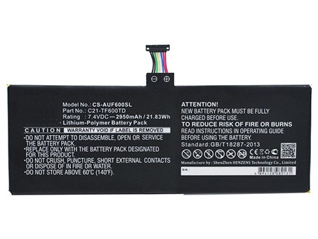 Compatible tablet battery ASUS  for C21-TF600TD 