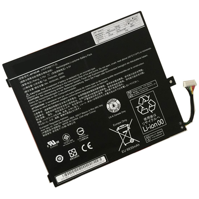 Compatible laptop battery ACER  for Switch SW5-017-17BU 