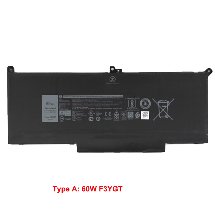Compatible laptop battery Dell  for Latitude 12 7290 