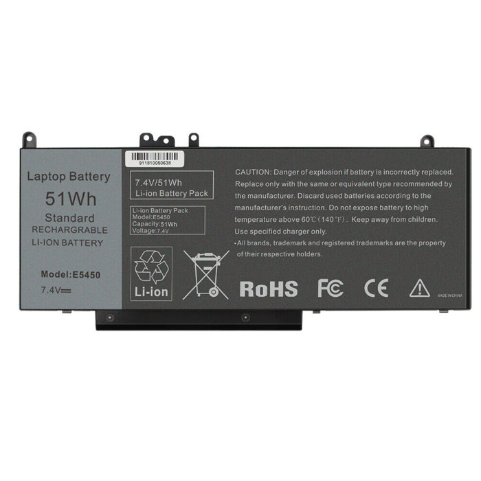 Compatible laptop battery for DELL 0WYJC2 Compatible laptop battery DELL for 0WYJC2