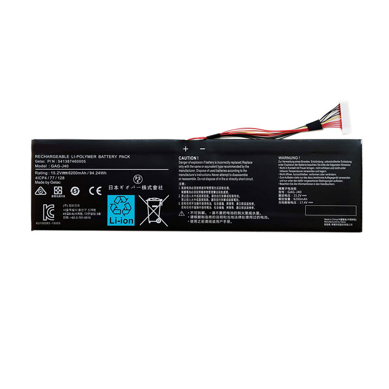 Compatible laptop battery GIGABYTE  for Aero 14 