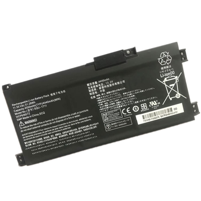 Compatible laptop battery for HASEE 911Air Compatible laptop battery HASEE for 911Air
