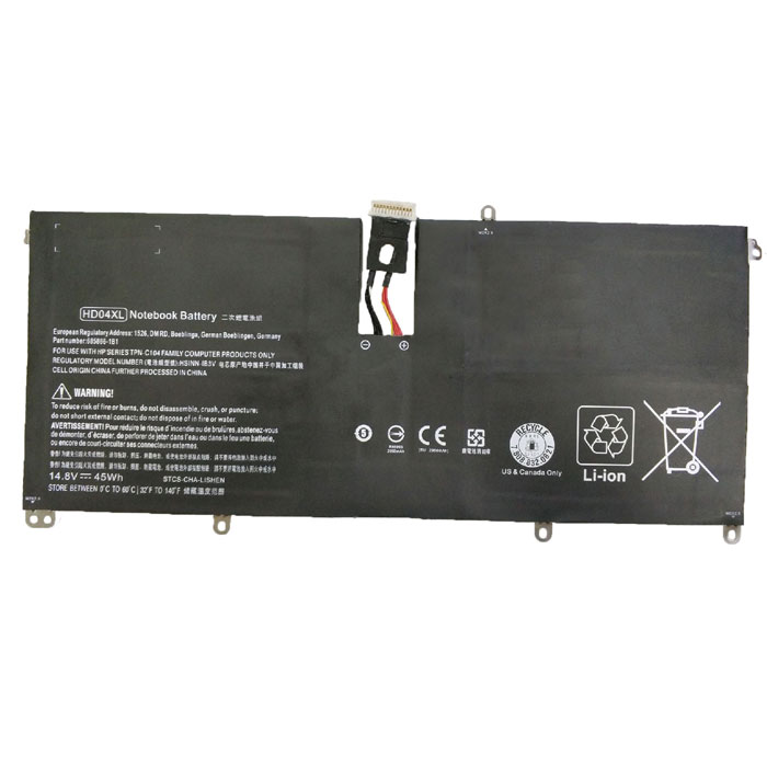 Compatible laptop battery for hp SPECTRE XT 13-2005TU Compatible laptop battery hp for SPECTRE XT 13-2005TU