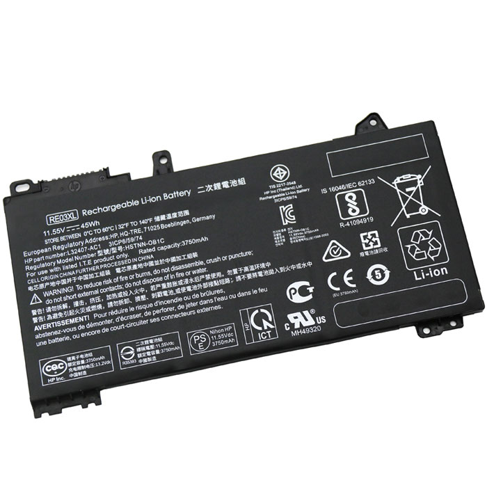Compatible laptop battery HP  for L32656-005 