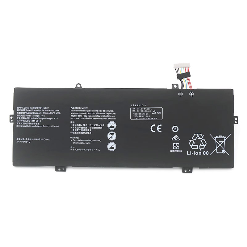 Compatible laptop battery for Huawei MagicBook i5 8250U Compatible laptop battery Huawei for MagicBook i5 8250U