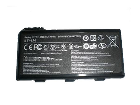 Compatible laptop battery MSI  for MS-1682 