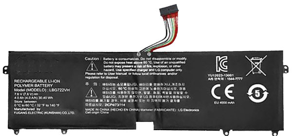 Compatible laptop battery lg  for Gram-15ZD950-GX70HK 