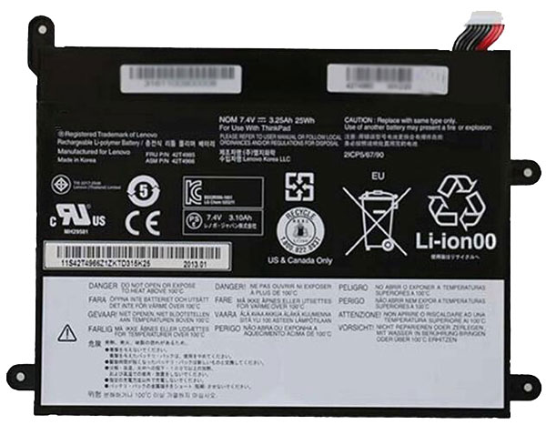 Compatible laptop battery lenovo  for 42T4985 
