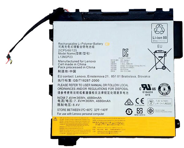 Compatible laptop battery LENOVO  for L13S2P21 