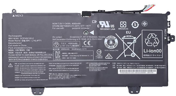 Compatible laptop battery lenovo  for Yoga-3-11-5Y71 