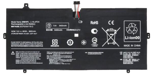 Compatible laptop battery lenovo  for L14L4P24 