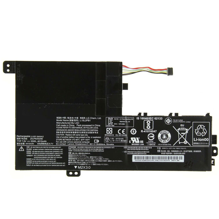 Compatible laptop battery lenovo  for L15C3PB1 
