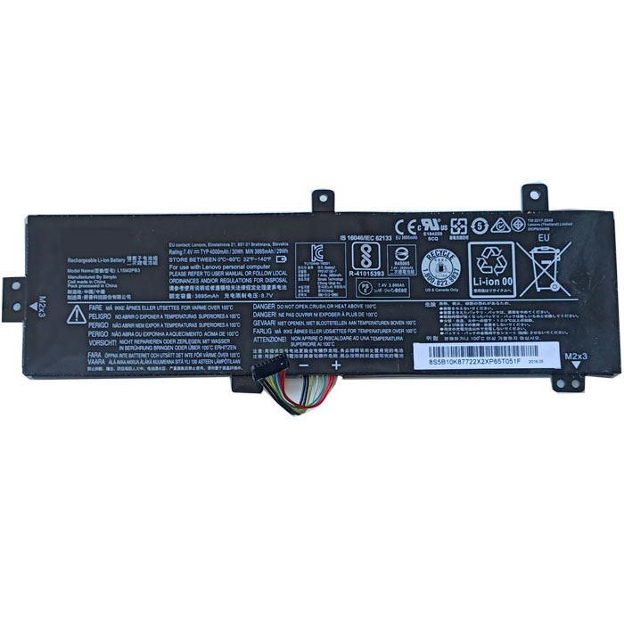 Compatible laptop battery lenovo  for L15C2PB3 
