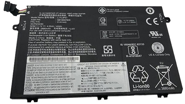 Compatible laptop battery lenovo  for 01AV448 
