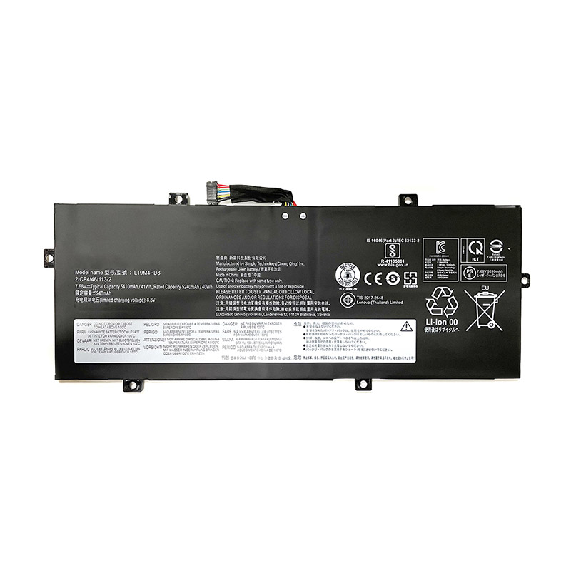 Compatible laptop battery lenovo  for L19C4PD8 
