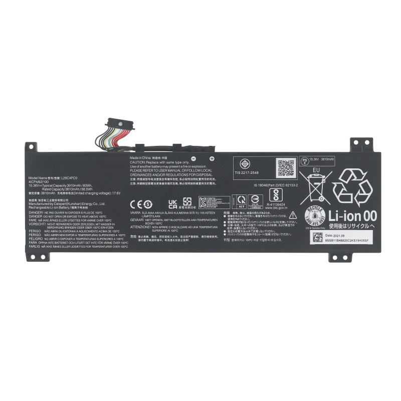 Compatible laptop battery for lenovo 5B11B48827 Compatible laptop battery lenovo for 5B11B48827