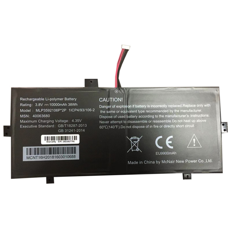 Compatible laptop battery for Medion MLP3592106P Compatible laptop battery Medion for MLP3592106P