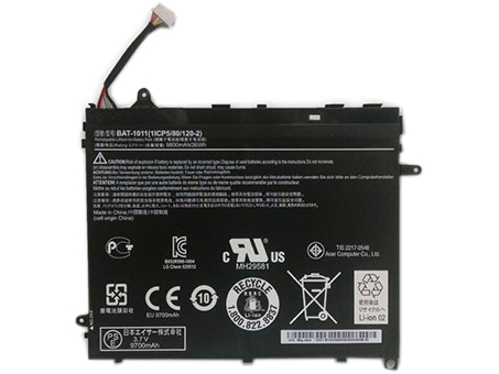 Compatible tablet battery for ACER BAT-1011 Compatible tablet battery ACER for BAT-1011