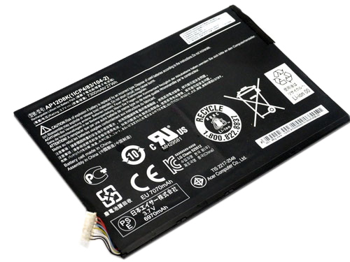 Compatible tablet battery for ACER AP12D8K Compatible tablet battery ACER for AP12D8K